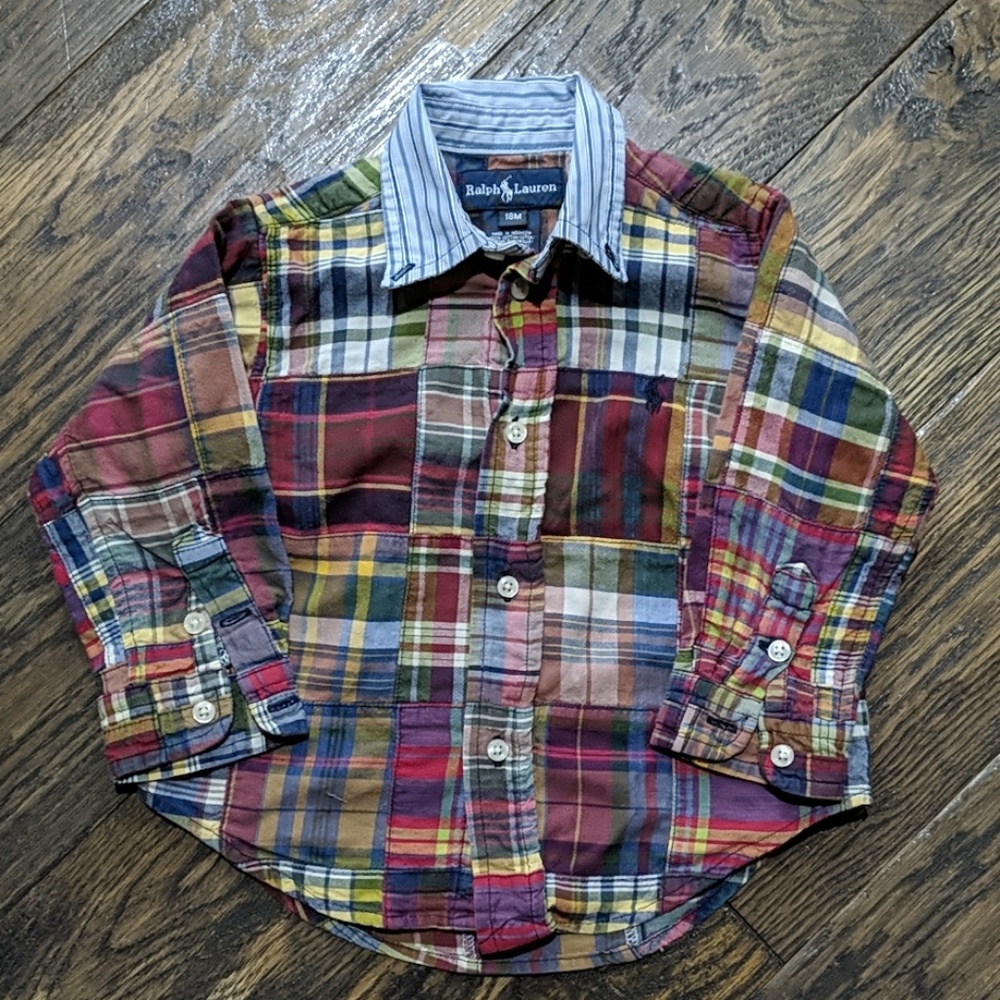 Ralph Lauren Plaid Button Down